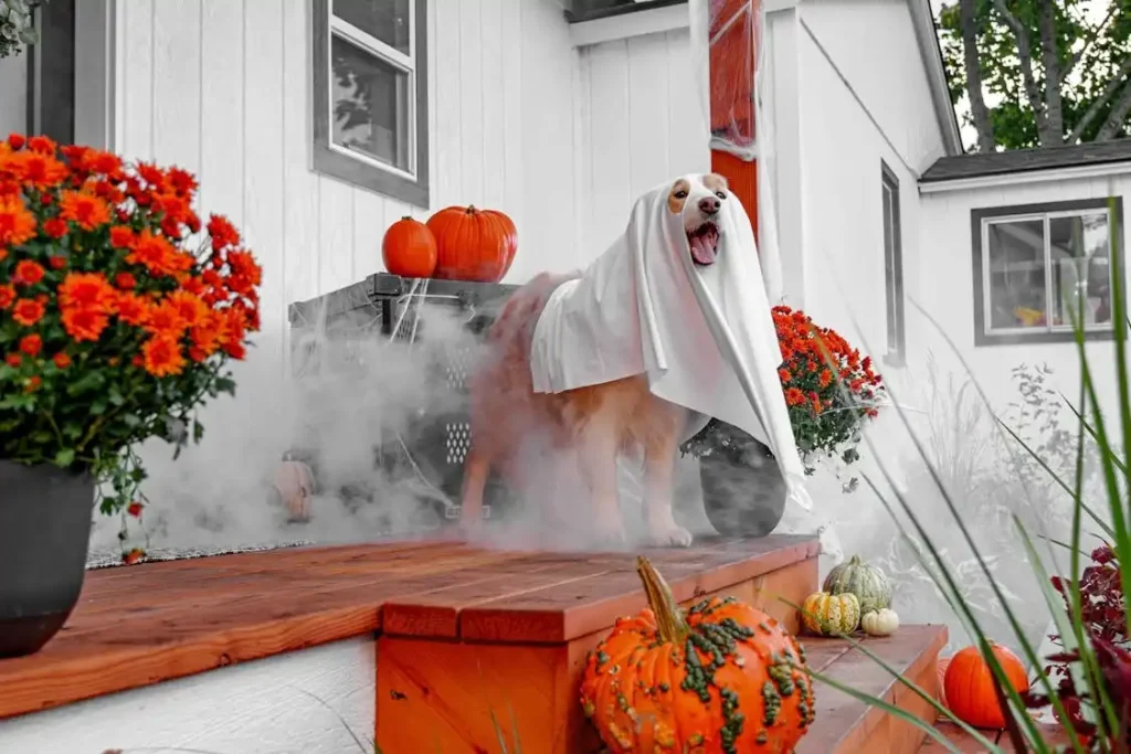 can dogs sense spirits in a house at night