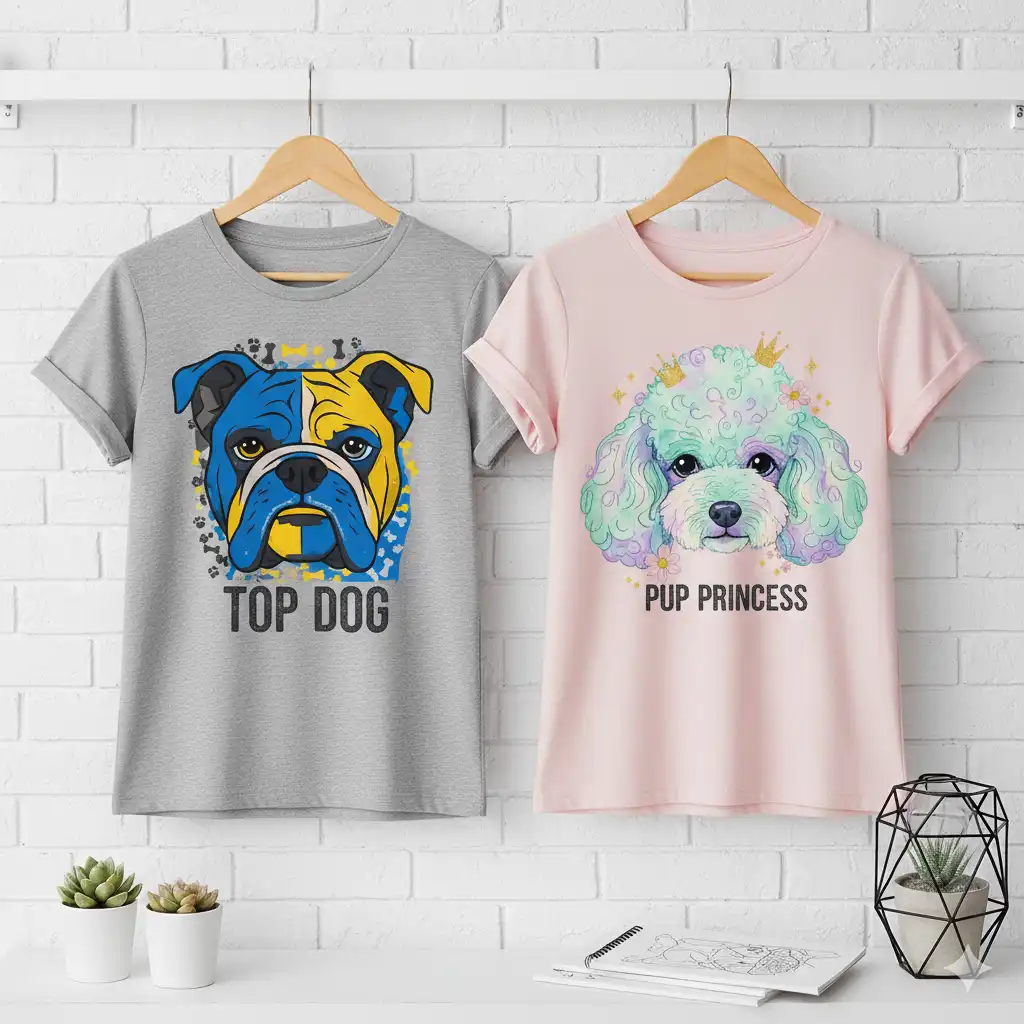 girls dog print clothes for kids