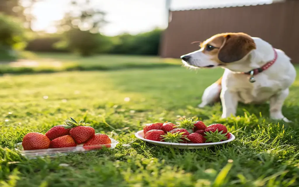 can dogs have strawberries