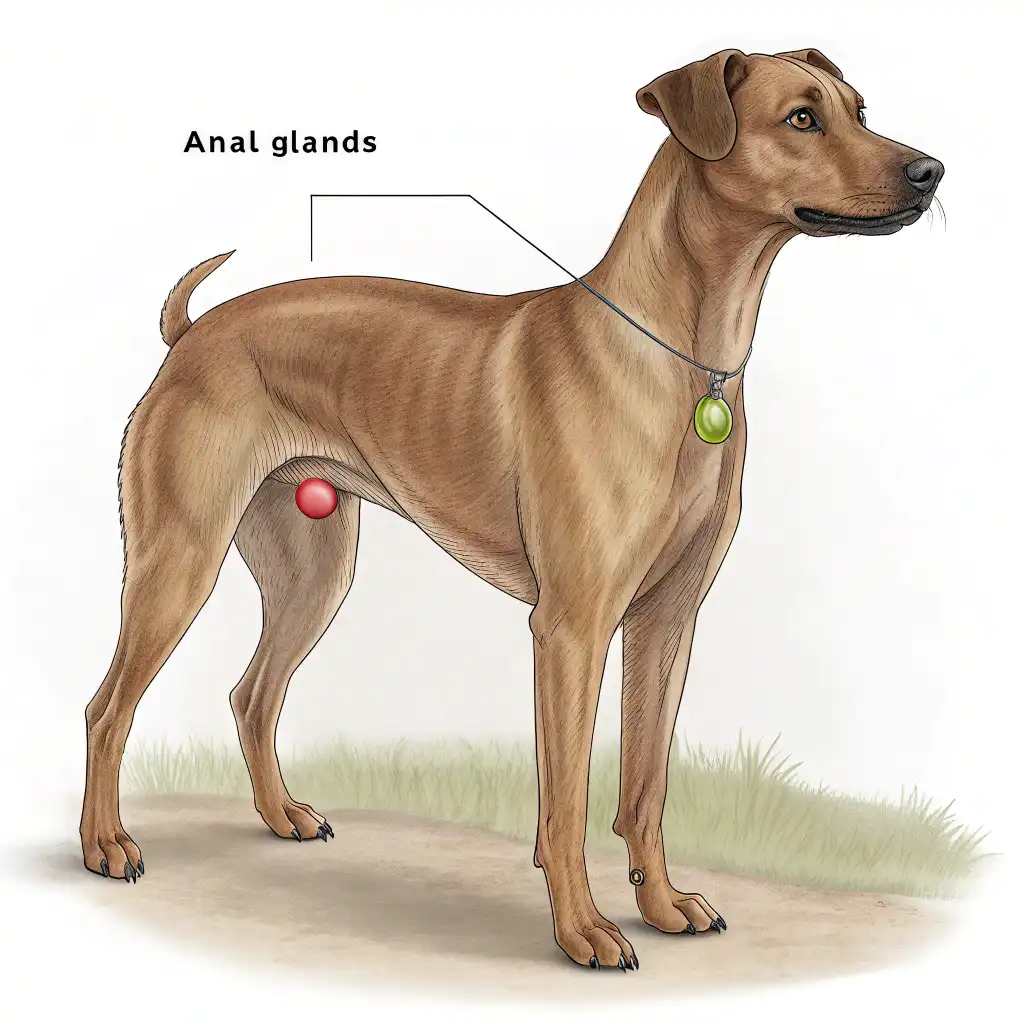 dog anal gland discharge