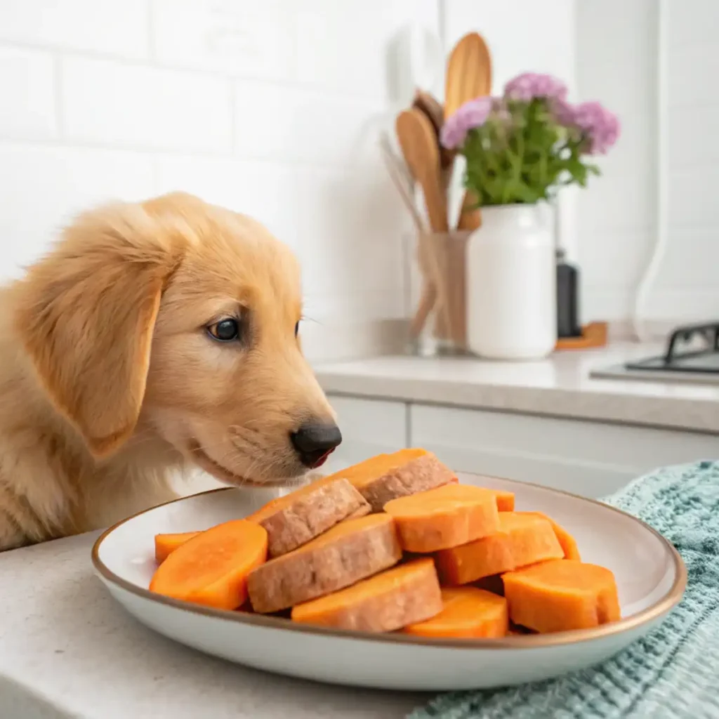 how to cook sweet potatoes for dogs