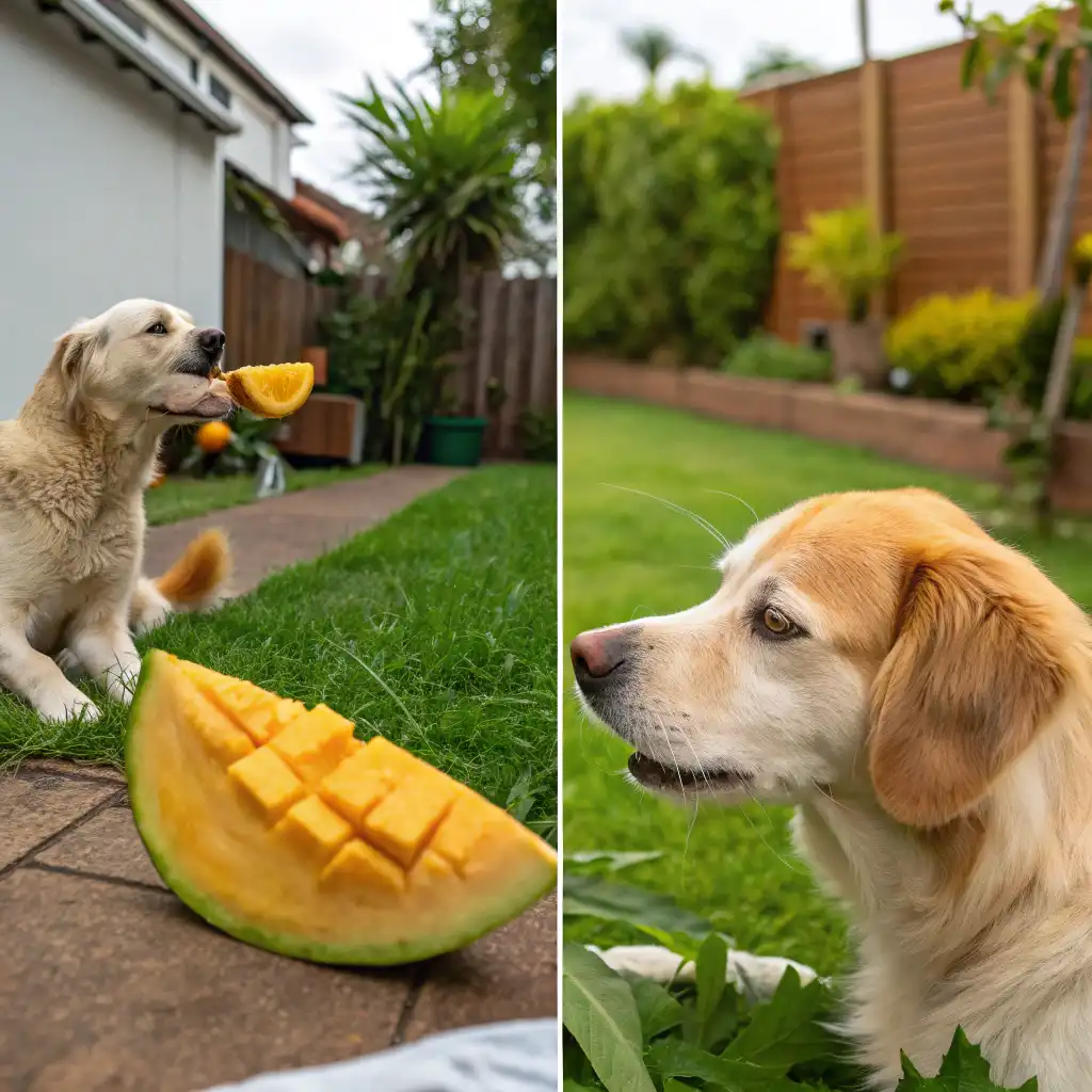 can dogs have mango