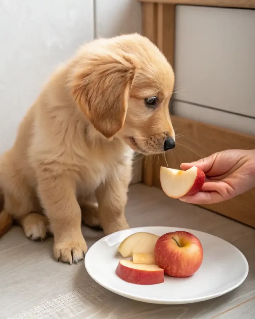 can dogs have apples